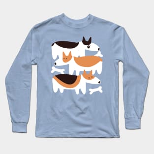 Corgi dog Long Sleeve T-Shirt